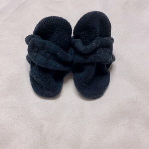 Black Zutano Booties